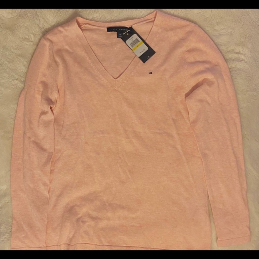 Pink Tommy Hilfiger sweater
